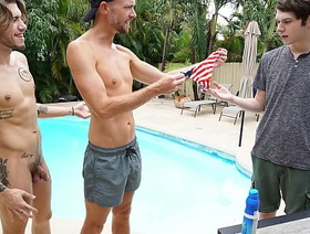 Stepdad and His Twosome Stepsons Having Some Outdoor Fuck Sesh - Gayfams gay china handsome porn