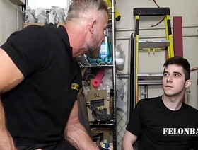 Stud Cop Has No Continuation For Slutty Twink Who Got Caught Fucking On touching The Restroom hot gay porn doctor