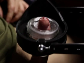 Testing broadly a new hands-free masturbator hot joyous korean porn