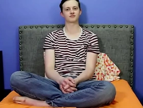 Sweet Twink Holden Ross Slides In A Dildo In His Succulent Ass hot gay blowjob porn