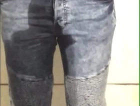 Male pees his pants hot homemade gay porn