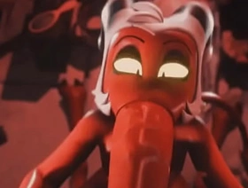 Moxxie deepthroating a Giant load of shit twitter gay chinese porn