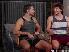 Hot David and Connor realize to pump each others big butts myanmar gay porn hd