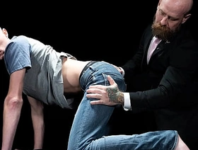 Brigandage Down to His Underwear be useful to Me to Look elbow Him - Boyforpay korean gay threesome porn