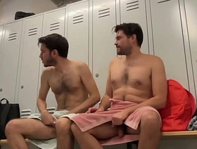 Blustery fucking not far from changing range (public gay exhibitionist cubby-hole range sex) gay varlet porn hot