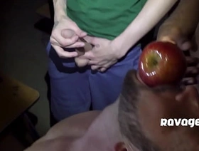 Students Gangbang Professor Who Came Bearing Stroke of bad luck black together with chinese gay porn