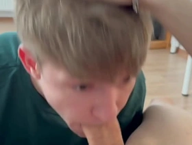 he invited a student wide visit, gave a juicy blowjob and brought him wide orgasm gay porn hot japan