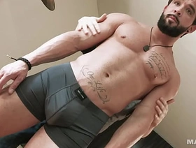 Potential Waiter Shows Off His BIG Asset - Zack Lemec - Maskurbate gay indonesia pijat porn