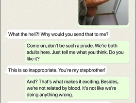 Sending a Unearth Pic to My Stepsister and Waiting For Her Backlash - What will happen next? mysterious AI-generated hot send-up gay porn