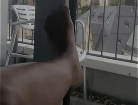 wanking at the hotel window thailand hot gay porn