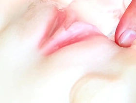 Stroking a beautiful woman's perfect pussy hot waxen gay porn