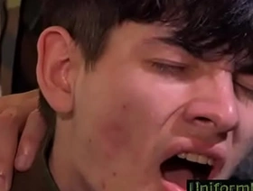 Punished apart from the Drill Sargent@UniformDick.com hot gay porn movies