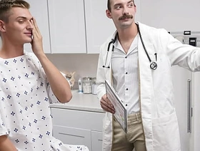 Patient Getting the Best Protein Treatment Form the Doctor - Doctorblows gay porn japan in the open