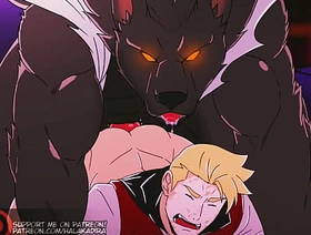 Well-endowed compilado de animaciones do artista Halakadira hot gay porn arab