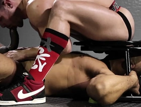 FORT TROFF Pornstar Ray Diesel DESTROYS Devin Franco's Hole with Toys hot school gay porn