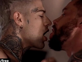 Tyler Berg Is Late And Mickey Taylor Decides To Make Him Bear the expense For It By Fucking His Throat And Asshole Deep Hard - BROMO gay hot kiss porn