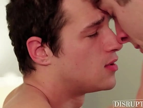 Handsome inked plan b mask Jayden Marcos ass drilled by handsome Calvin Banks gay porn indonesian