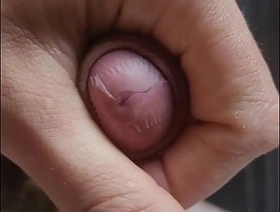 Playing relative to tape coupled with my precum korean guys gay porn