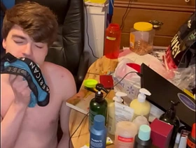 Sneaking Into My Step-Brother’s Room with the addition of Cumming uppish Underwear korean gay spanking porn