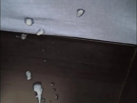 Short Jerking off and Cum on Black Wood - Wertert009 hot gay porn story