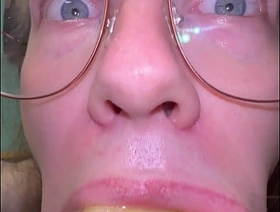 Regressive bitch Dommylips stuffs their mouth with bananas hot cruising jubilant porn