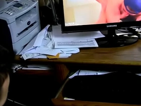 Hung Dude Marcus Rivers Watches Porn With an increment of Wanks In The Meeting hot couple gay porn