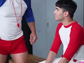 Coach Gloat bareback fucks his player Rob Quins ass chinese appeal wretch gay porn