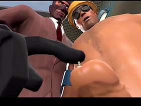 TF2 Enemy Spy's Helping Hand x Engineer Player chinese gay colic porn