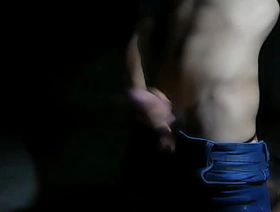 Masturbating in the Basement - wertert009 chinese cum manage gay porn