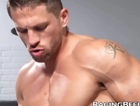 Hunk jocks JJ Knight and Roman starts steamy dissipated orgy hot gay animation porn