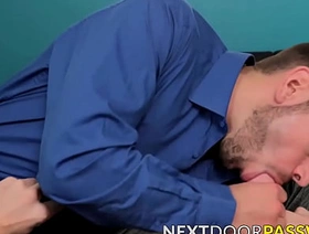 Attractive young gay businessman sucks cock and rides it taiwan gay porn