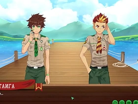 Game: Entourage Camp path 2, part 4 - fishing with Taiga (russian voiceover) gay porn korean meat