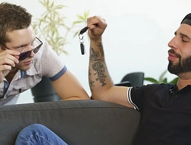 Stepdad Makes Sure His Stepson Learns round Light of one's life - Dadperv muscular korean gay porn