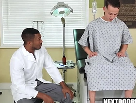 Black doctor checking up patients asshole gay porn massage asian