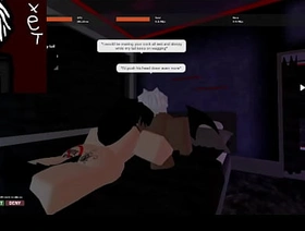 Black Emo Dude Fucking a Femboy on a Leash hot gay porn colouring