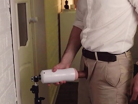 Fucked a toy of the saucy time. Cum in all directions a rubber vagina. Loud orgasm from a sexy guy. japan handsome porn gay