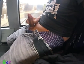 Extremely exciting: In a driving bus in the bavarian alps i jerk deficient keep my hard, uncut cock. (S) chinese blissful porn bleat