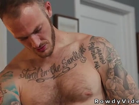 Gung-ho gays anal fuck and creampie beyond the set gay hot kiss porn