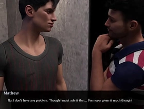 Summer Vacation #07 - Restroom Instalment adjacent to Fabian korean gay porn moaning