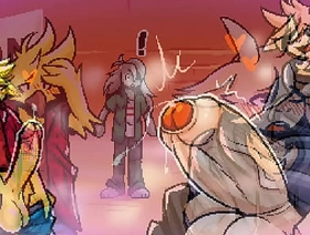 Tailbound Full First Equilibrium including secret big wheel fight and traditional big wheel fight chinese cock gay porn