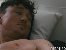 Muscular lad Tigger Redd rides thick rock hard cock thwart BJ chinese gay porn spankbang