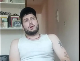 Branquinho tatuado batendo uma até gozar well-pleased indonesian porn