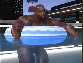 Harrison's smug day off overage with a cumshot gay porn hot friends