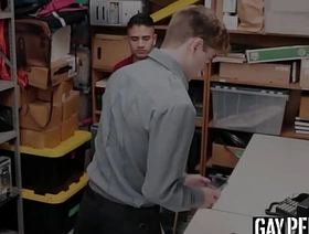 Blindfolded twink thief mouthfucked by unusual bobby gay massage hot porn