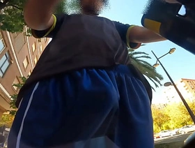 The wind makes my dick show when I ride a scooter teen hot gay porn