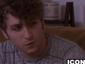 Barbate blot out dad shoving his big dick into twink botheration hot gay disgraceful teen porn