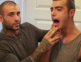 Stepfather Handsome Full Advantage of His Stepson's Situation - Dadperv oav japan gay porn