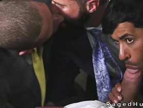 Big cock boss anal fucks realtors in suits gay hot porn india