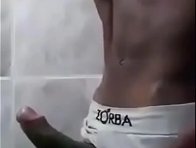 Jerking in foreign lands alot in eradicate affect bathroom indian gay hot porn flick