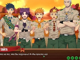 Game: Friends Camp, Episode 25 - Keitaro is acquitted (Russian rare acting) hot father coupled with son gay porn